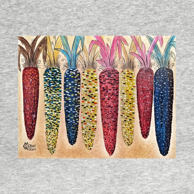 Calico Corn by Matt Starr Fine Art